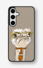 Samsung Galaxy S25 Plus Hard Case – Hipster Ostrich - View 1