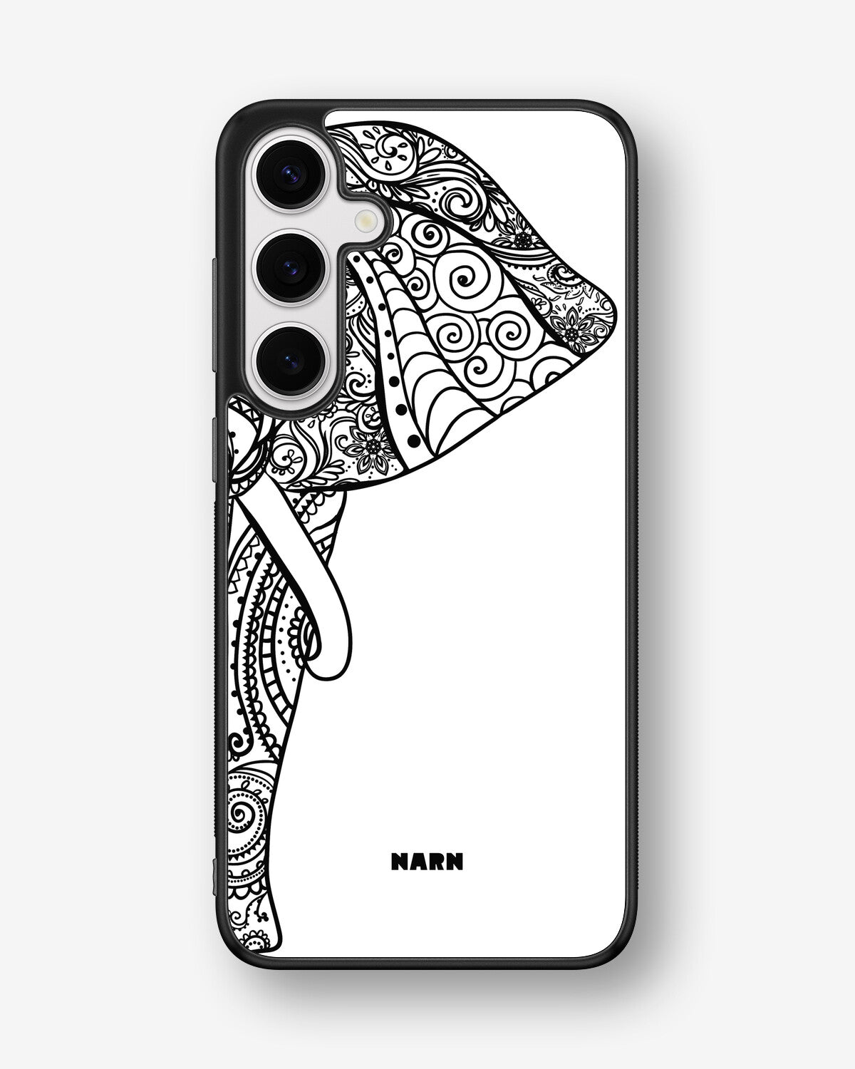 Samsung Galaxy S25 Plus Hard Case – Mandala Elephant - View 1
