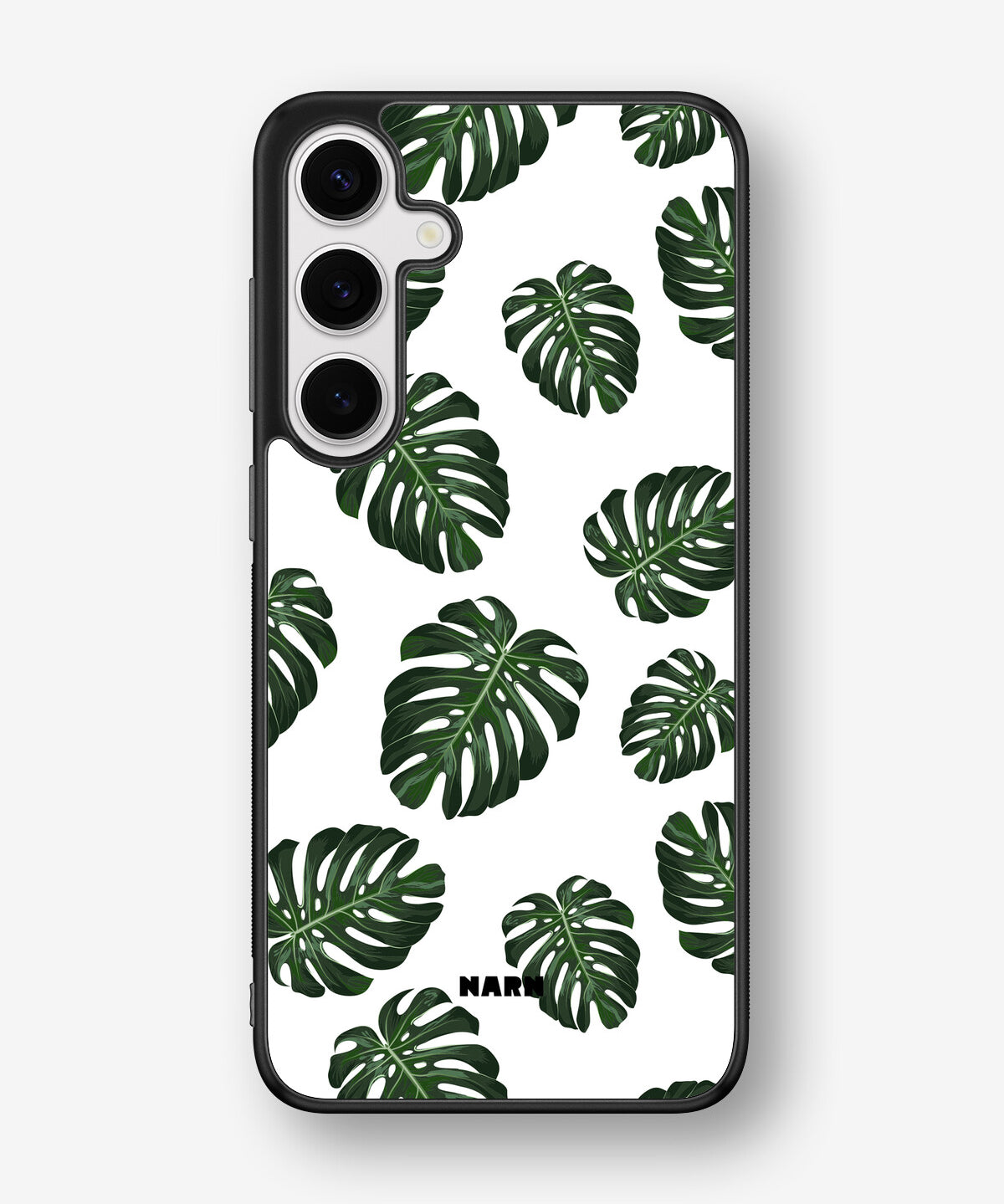 Samsung Galaxy S25 Plus Hard Case – Monstera Pattern - View 1