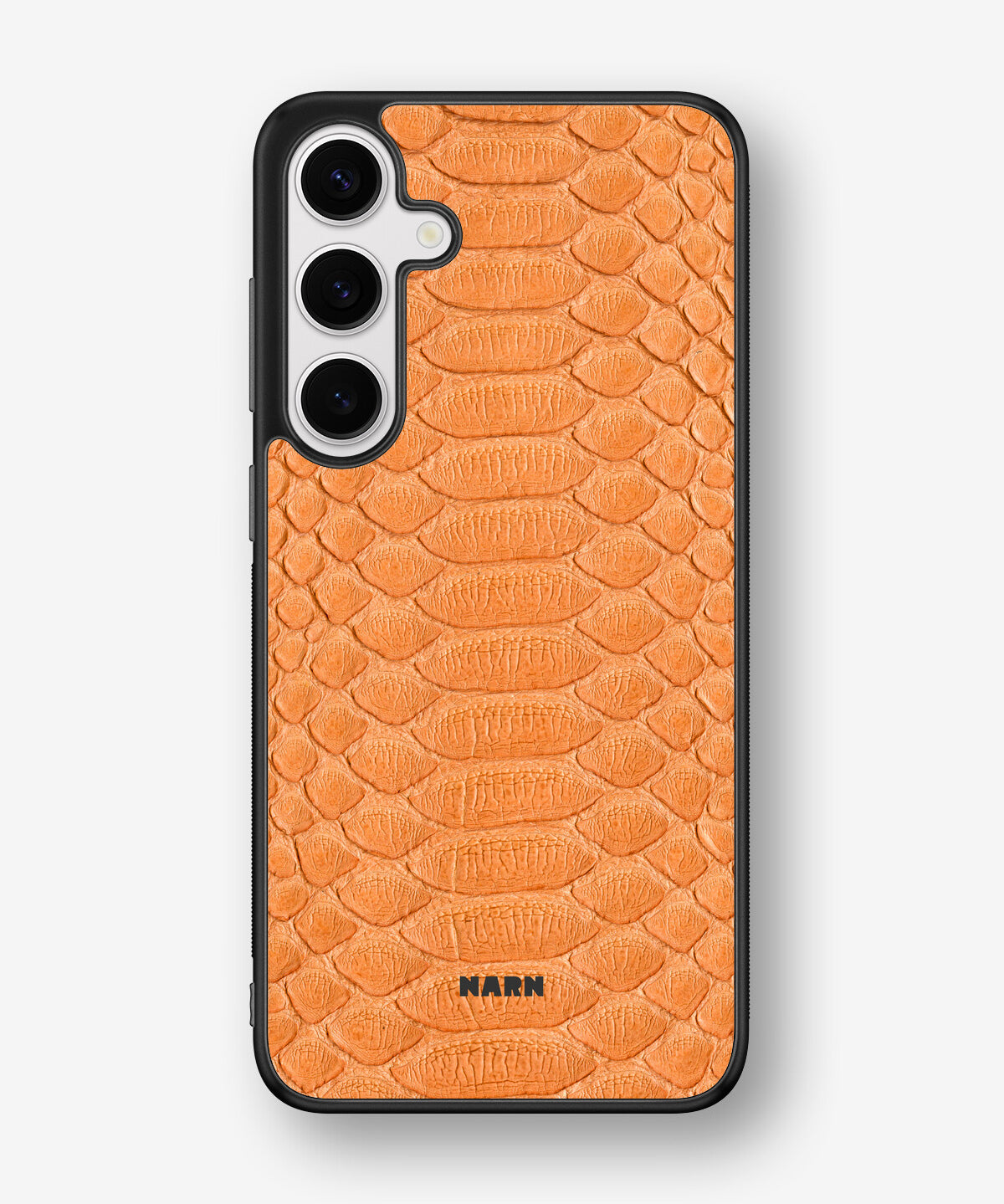 Samsung Galaxy S25 Plus Hard Case – Orange Snake - View 1