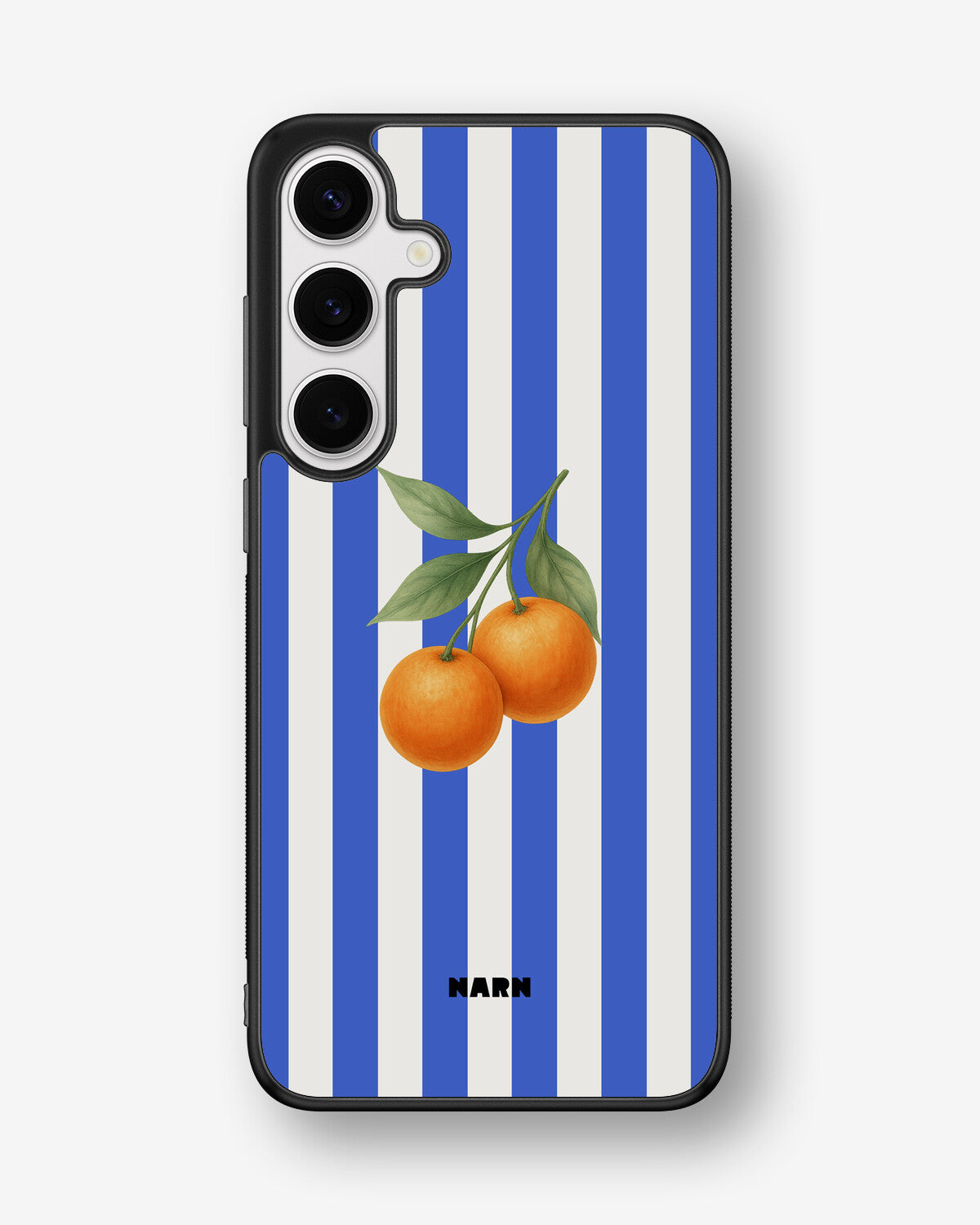 Samsung Galaxy S25 Plus Hard Case – Orange Stripes - View 1