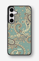 Samsung Galaxy S25 Plus Hard Case – Paisley Green - View 1