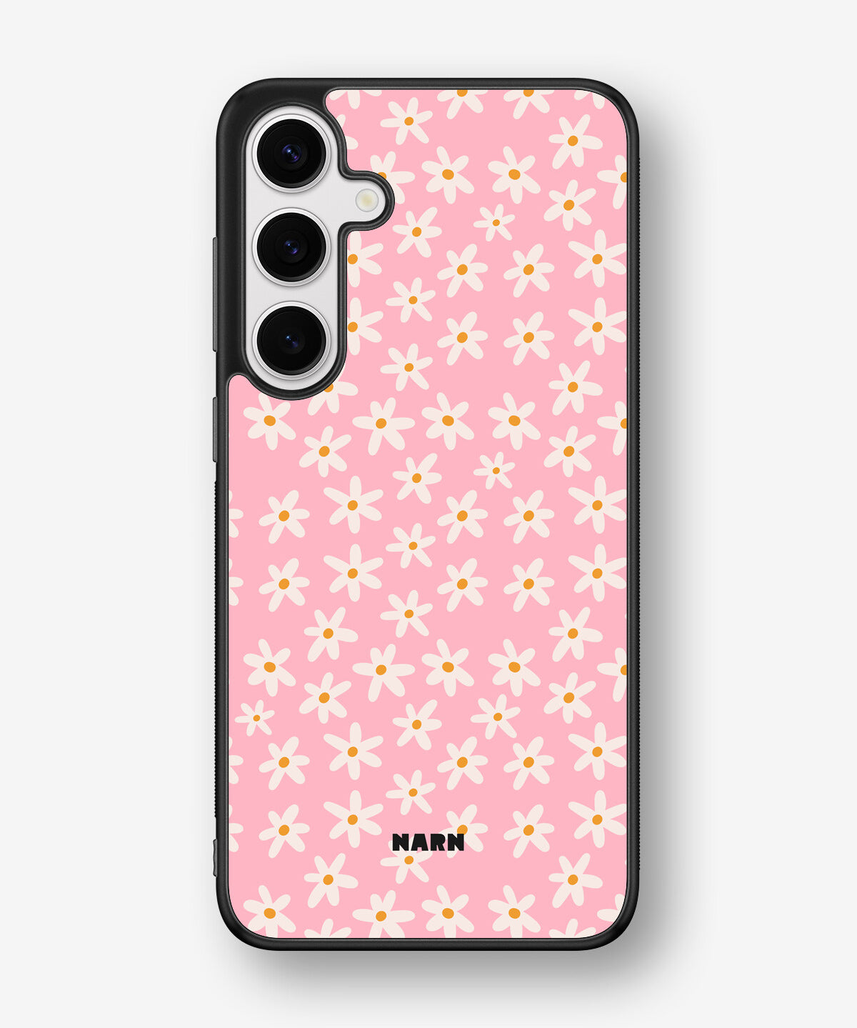 Samsung Galaxy S25 Plus Hard Case – Pink Daisy - View 1