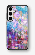 Samsung Galaxy S25 Plus Hard Case – Purple Hearts - View 1