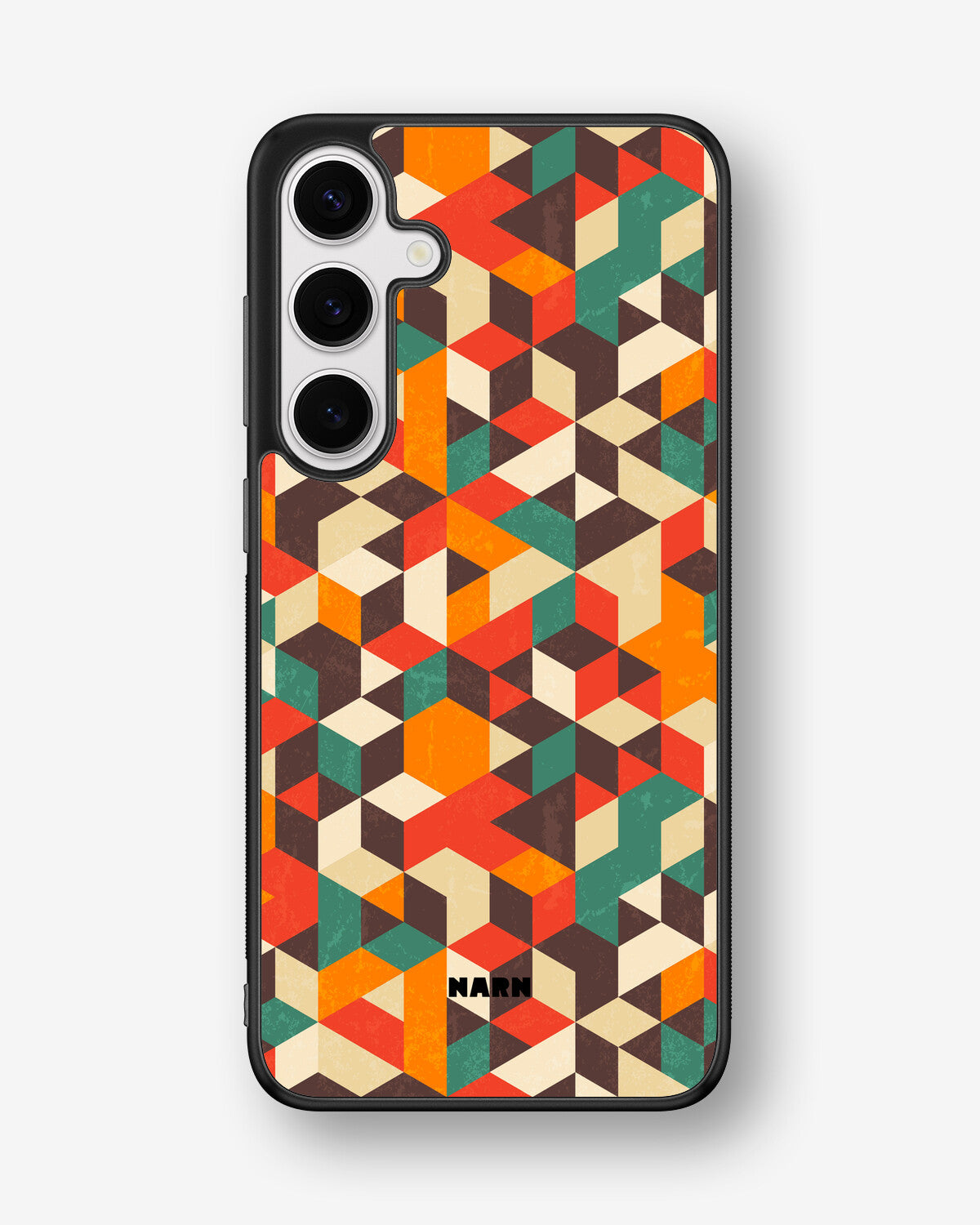Samsung Galaxy S25 Plus Hard Case – Retro Geometric - View 1