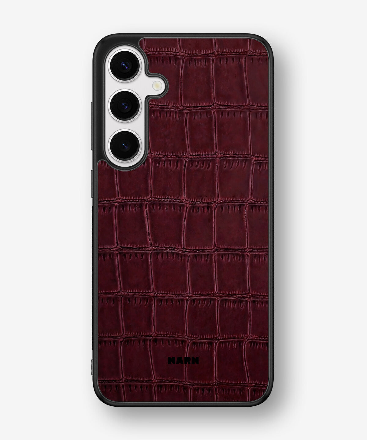 Samsung Galaxy S25 Plus Hard Case – Rouge Croc - View 1