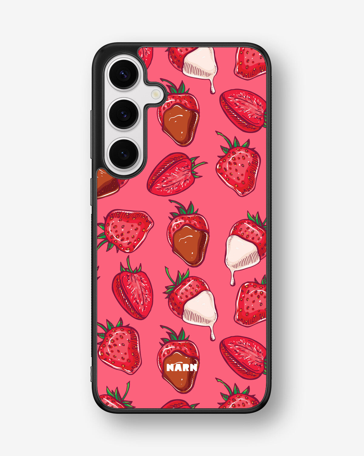 Samsung Galaxy S25 Plus Hard Case – Strawberry Chocolate - View 1