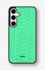 Samsung Galaxy S25 Plus Hard Case – Turquoise Snake - View 1