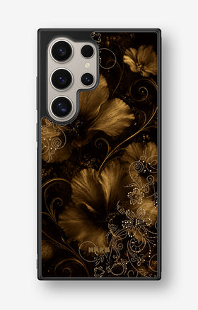 Samsung Galaxy S25 Ultra Hard Case – Bloom Noir - View 1
