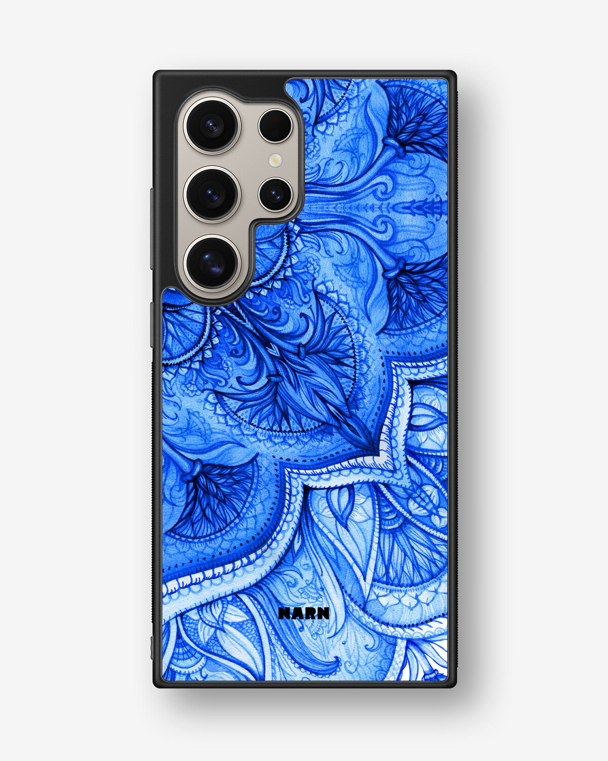 Samsung Galaxy S25 Ultra Hard Case – Blue Vintage - View 1