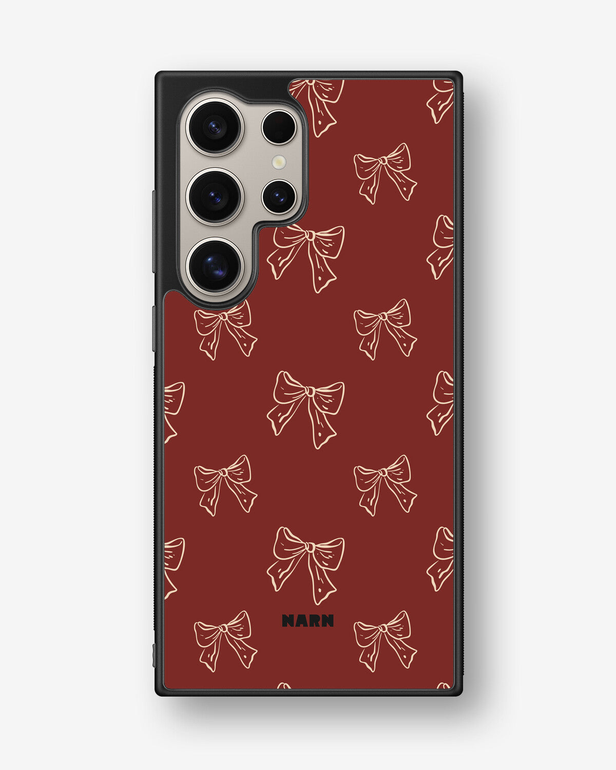 Samsung Galaxy S25 Ultra Hard Case – Cherry Bows - View 1