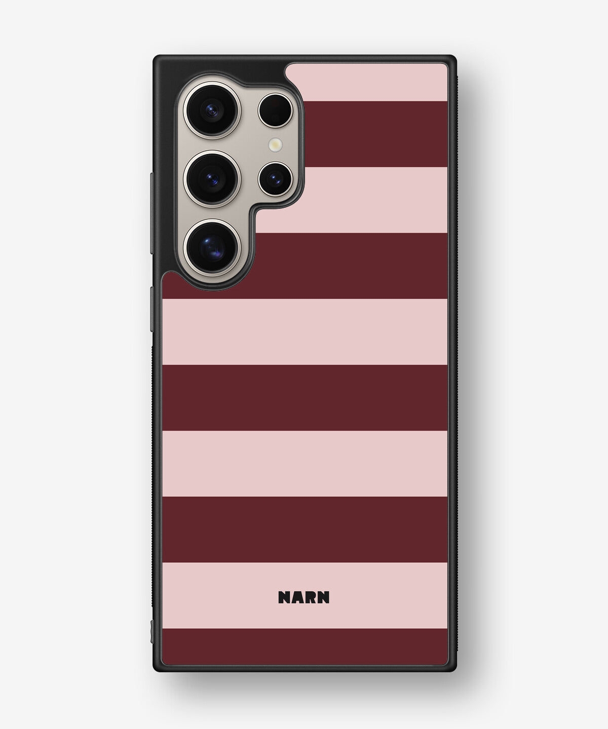 Samsung Galaxy S25 Ultra Hard Case – Cranberry Stripe - View 1