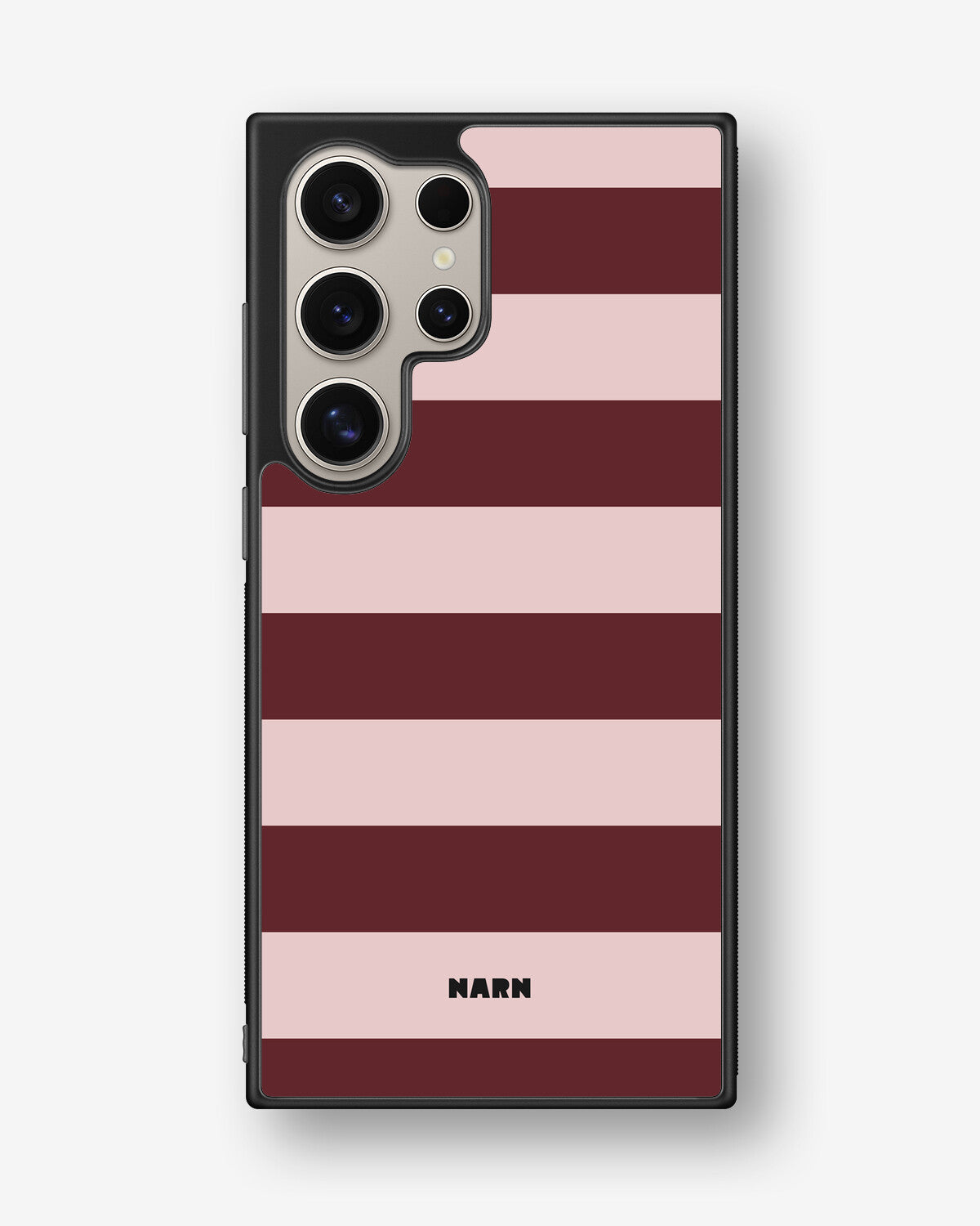 Samsung Galaxy S25 Ultra Hard Case – Cranberry Stripe - View 1