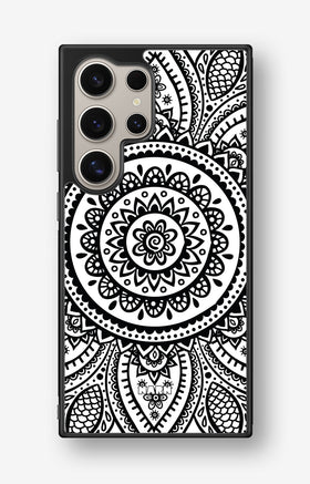 Samsung Galaxy S25 Ultra Hard Case – Henna Mandala - View 1