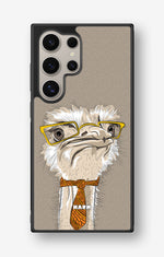 Samsung Galaxy S25 Ultra Hard Case – Hipster Ostrich - View 1