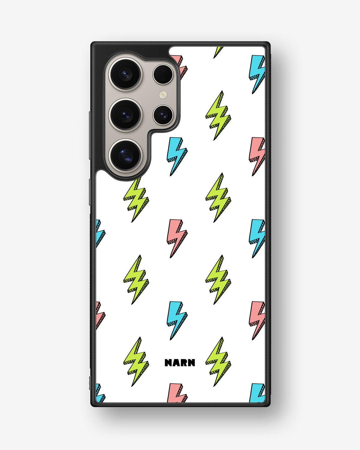 Samsung Galaxy S25 Ultra Hard Case – Lightning Bolts - View 1