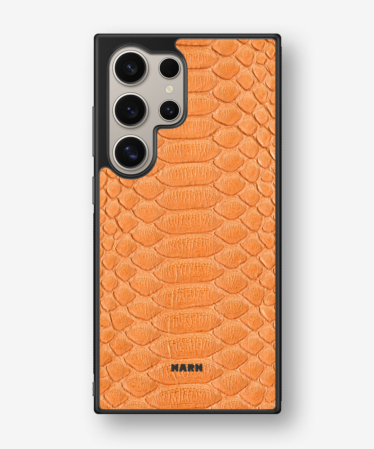 Samsung Galaxy S25 Ultra Hard Case – Orange Snake - View 1