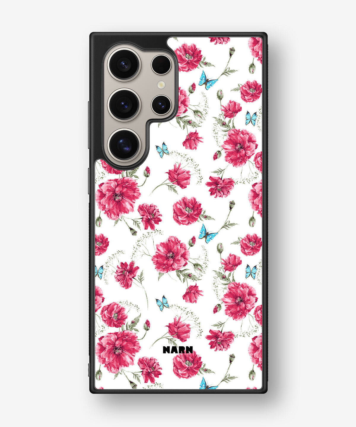 Samsung Galaxy S25 Ultra Hard Case – Poppies in Bloom - View 1