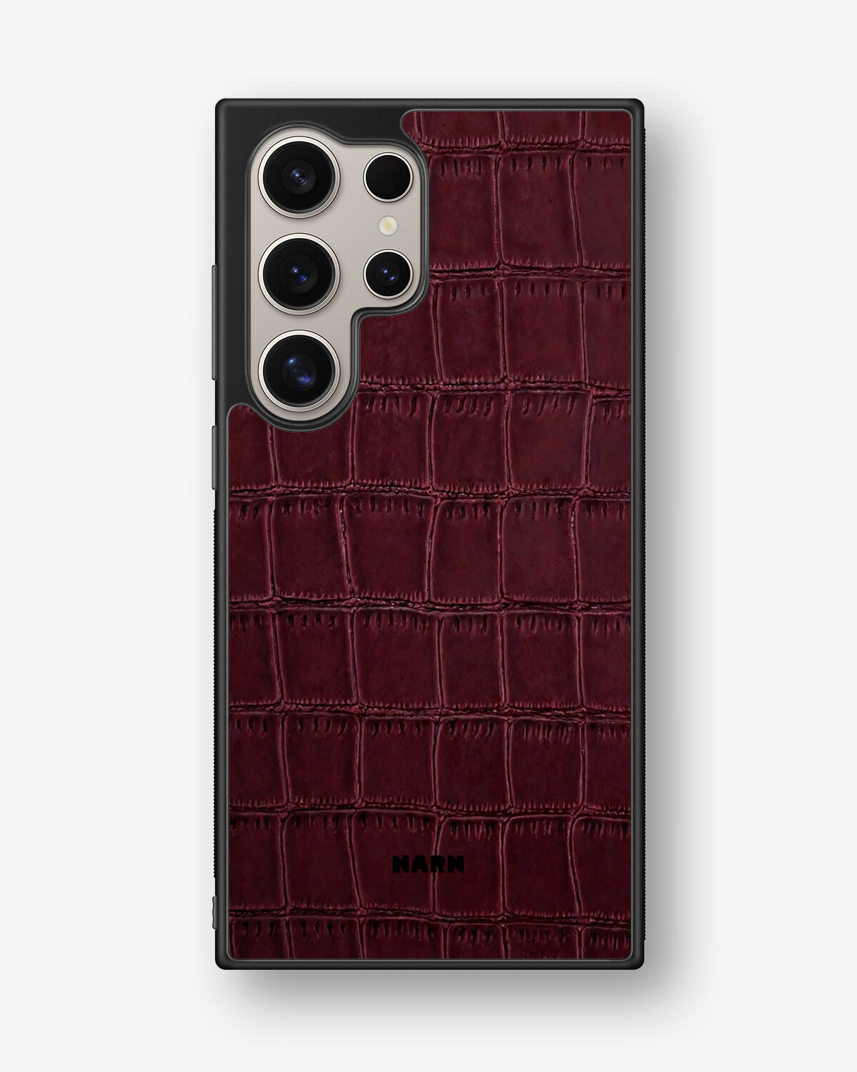 Samsung Galaxy S25 Ultra Hard Case – Rouge Croc - View 1