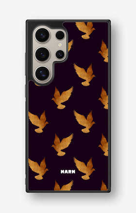 Samsung Galaxy S25 Ultra Hard Case – Royal Doves - View 1