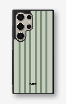 Samsung Galaxy S25 Ultra Hard Case – Sage Stripes - View 1