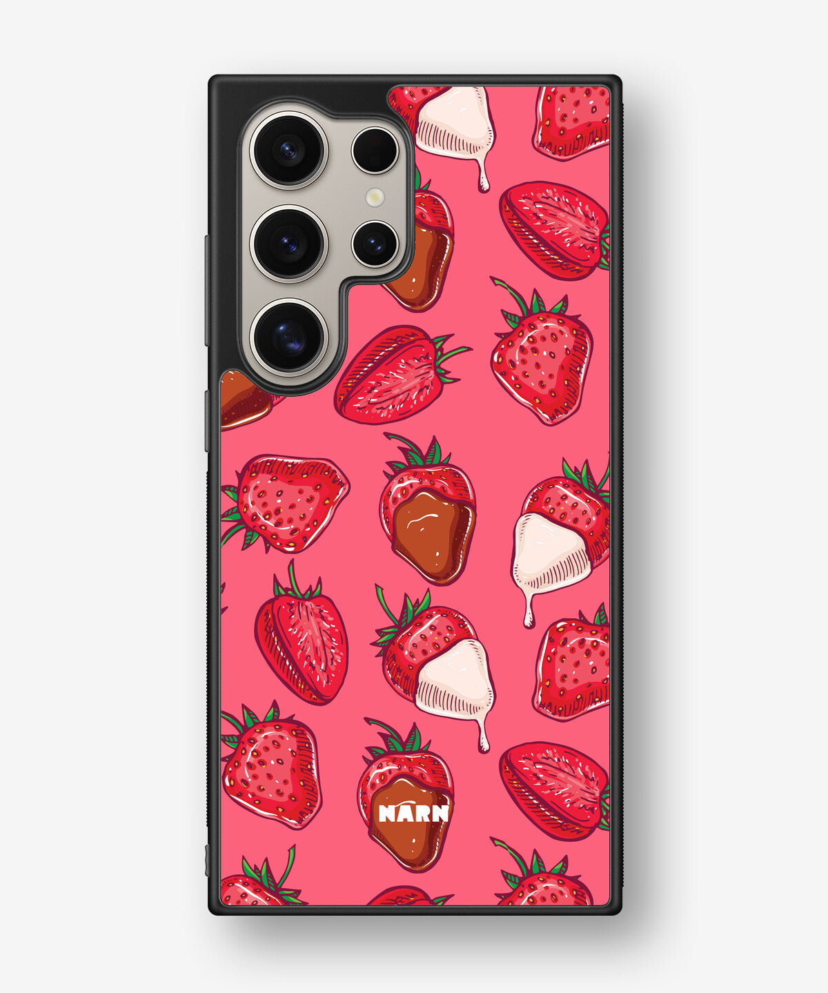 Samsung Galaxy S25 Ultra Hard Case – Strawberry Chocolate - View 1