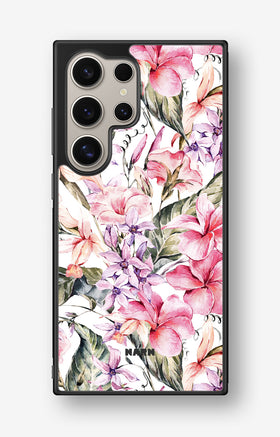 Samsung Galaxy S25 Ultra Hard Case – Watercolor Flowers - View 1