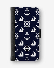 Samsung Galaxy S26 FE Wallet Case - Deep Blue Voyage - View 1