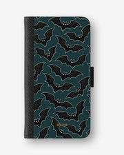 Samsung Galaxy S26 FE Wallet Case - Midnight Bats - View 1