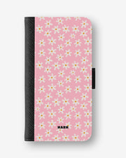 Samsung Galaxy S26 FE Wallet Case - Pink Daisy - View 1