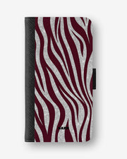 Samsung Galaxy S26 FE Wallet Case - Velvet Zebra - View 1