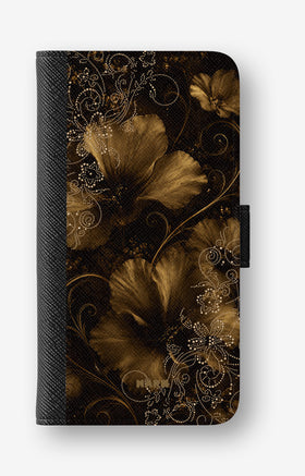 Samsung Galaxy S26 Plus Wallet Case - Bloom Noir - View 1