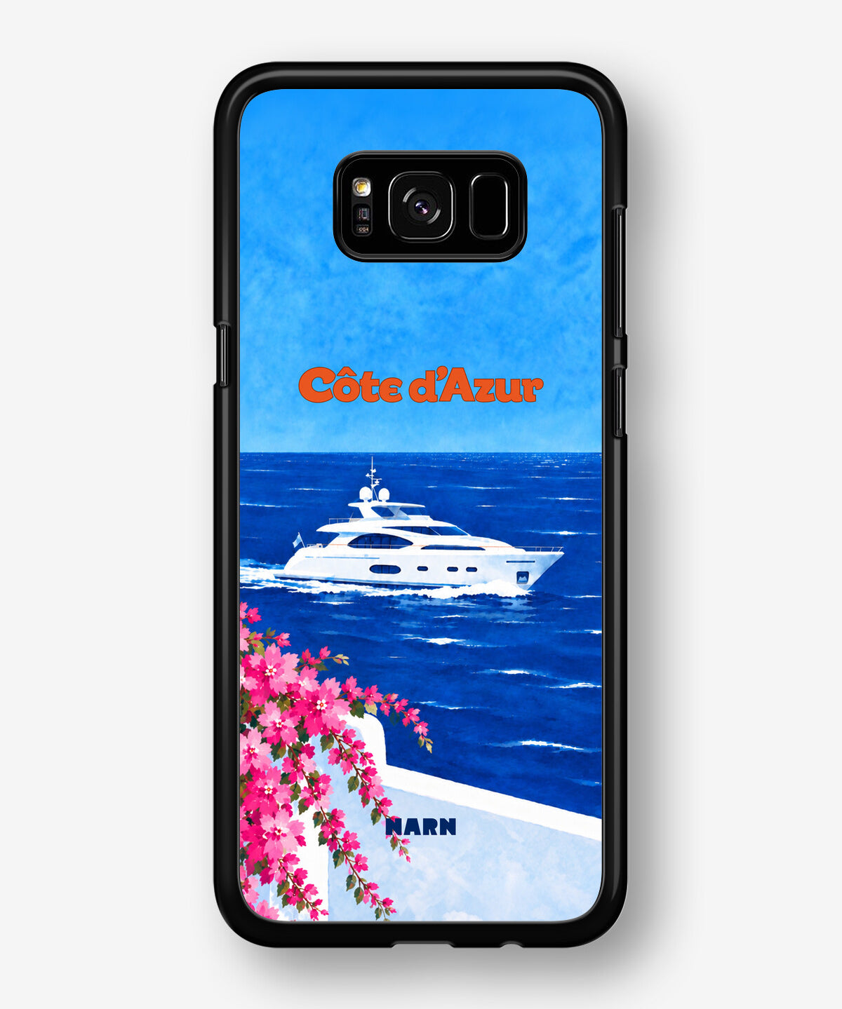 Samsung Galaxy S8 Hard Case – Cap Bleu - View 1