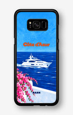 Samsung Galaxy S8 Hard Case – Cap Bleu - View 1