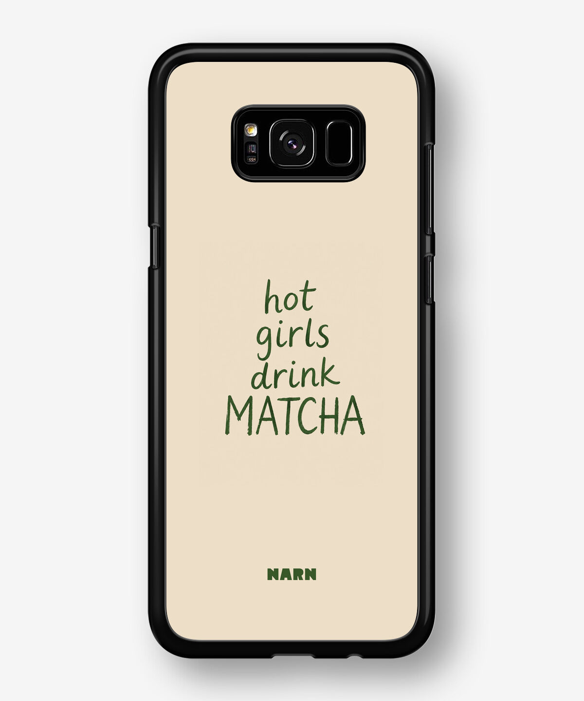 Samsung Galaxy S8 Hard Case – Drink Matcha - View 1