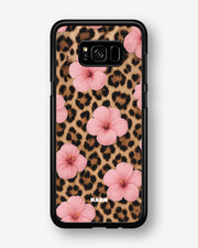 Samsung Galaxy S8 Hard Case – Leopard Flower - View 1