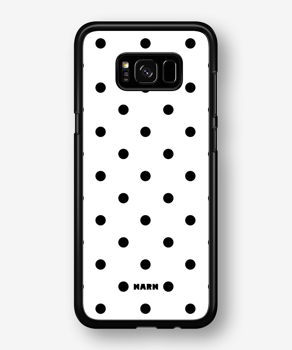 Samsung Galaxy S8 Hard Case – Mono Dots - View 1