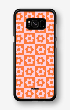 Samsung Galaxy S8 Hard Case – Peach Petals - View 1