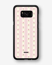 Samsung Galaxy S8 Hard Case – Rose Lines - View 1