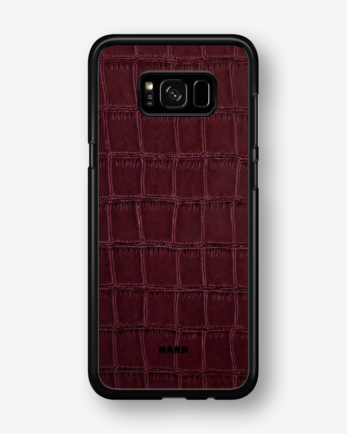 Samsung Galaxy S8 Hard Case – Rouge Croc - View 1