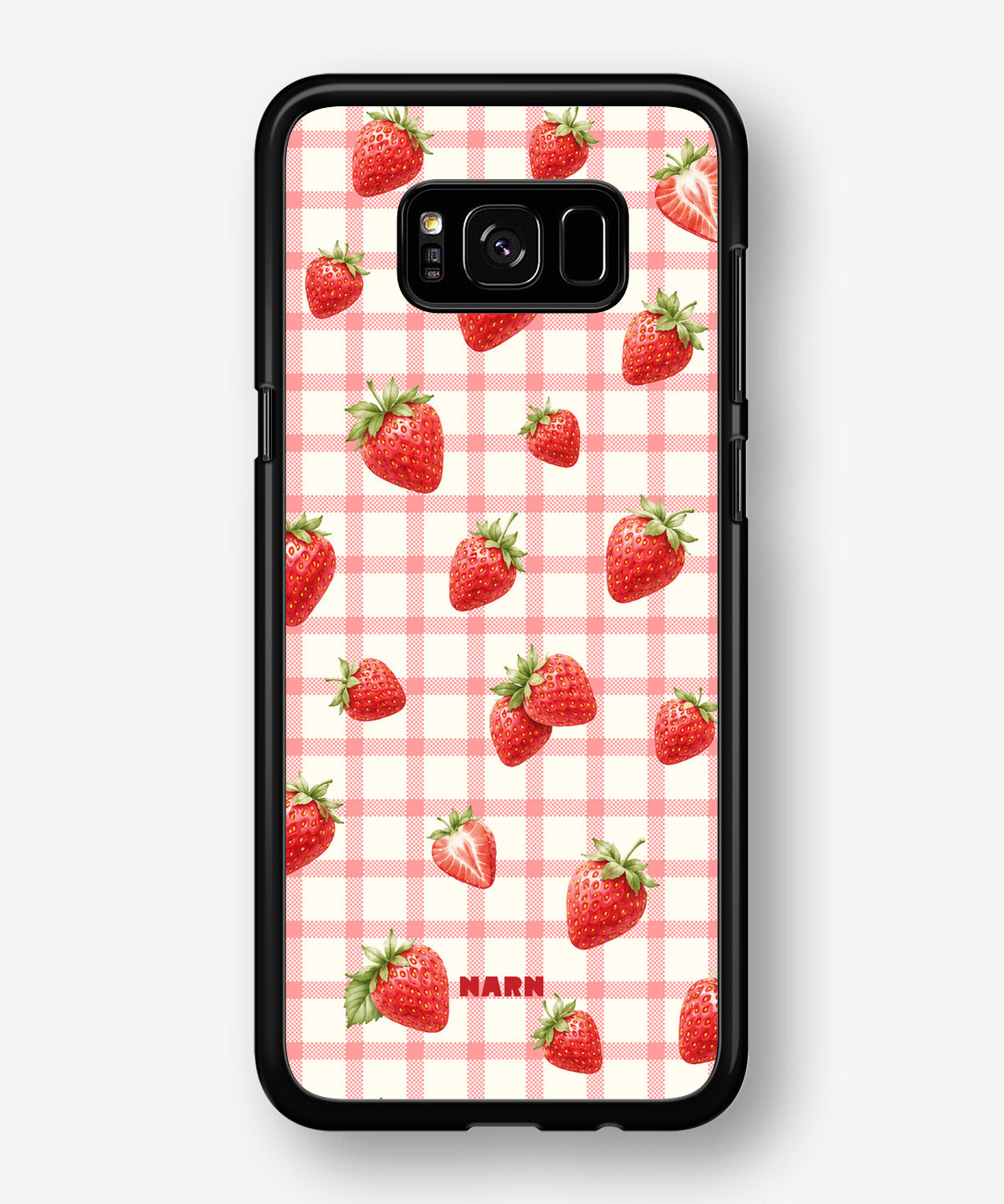 Samsung Galaxy S8 Hard Case – Strawbella - View 1