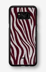 Samsung Galaxy S8 Hard Case – Velvet Zebra - View 1
