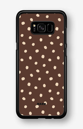 Samsung Galaxy S8 Plus Hard Case – Choco Dots - View 1