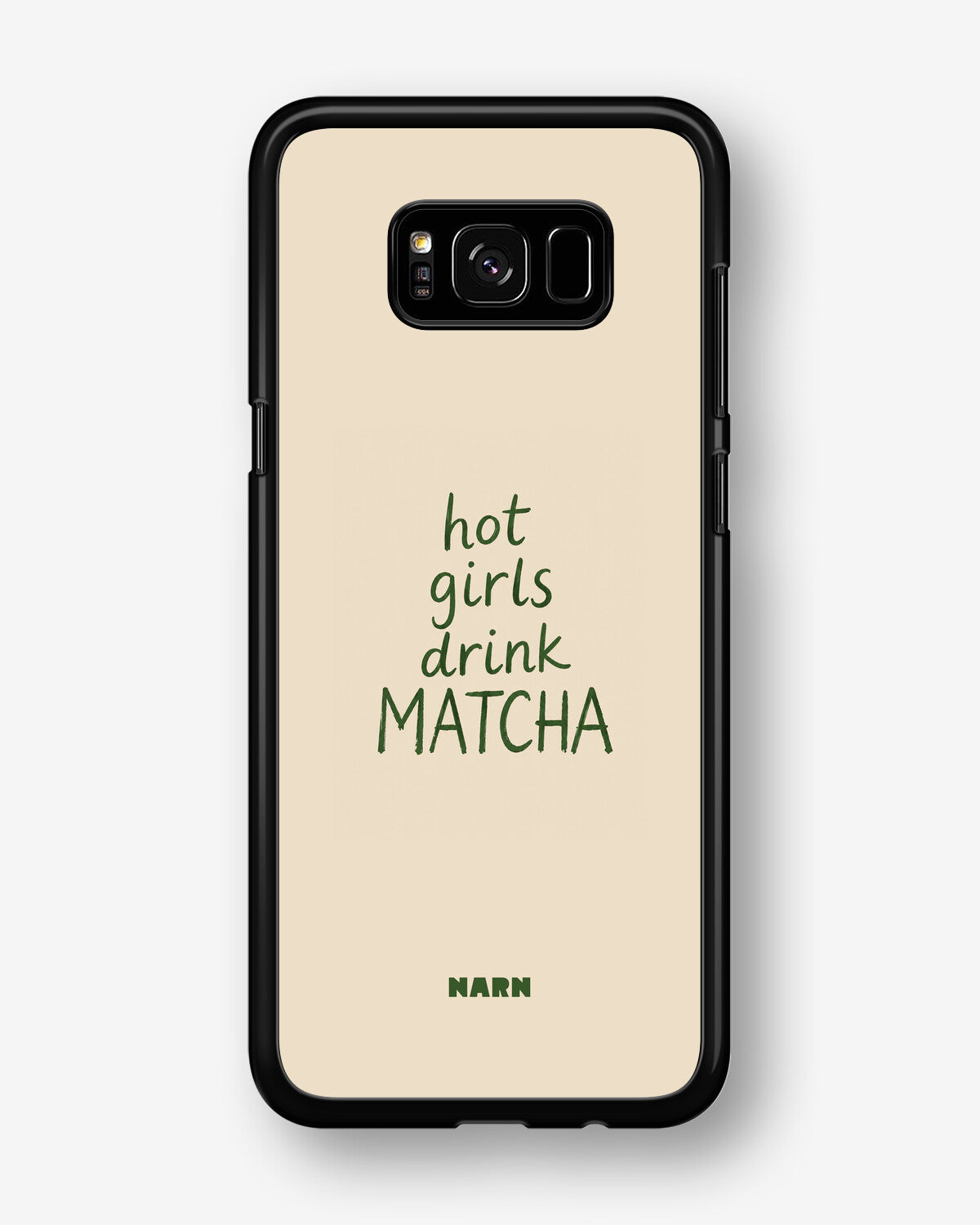 Samsung Galaxy S8 Plus Hard Case – Drink Matcha - View 1