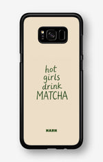 Samsung Galaxy S8 Plus Hard Case – Drink Matcha - View 1