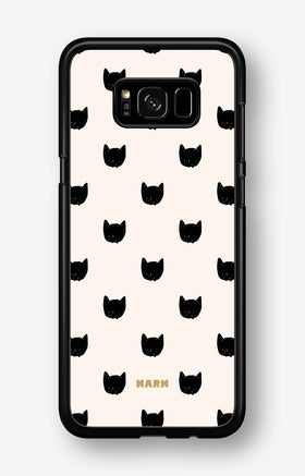Samsung Galaxy S8 Plus Hard Case – Kitty Dots - View 1