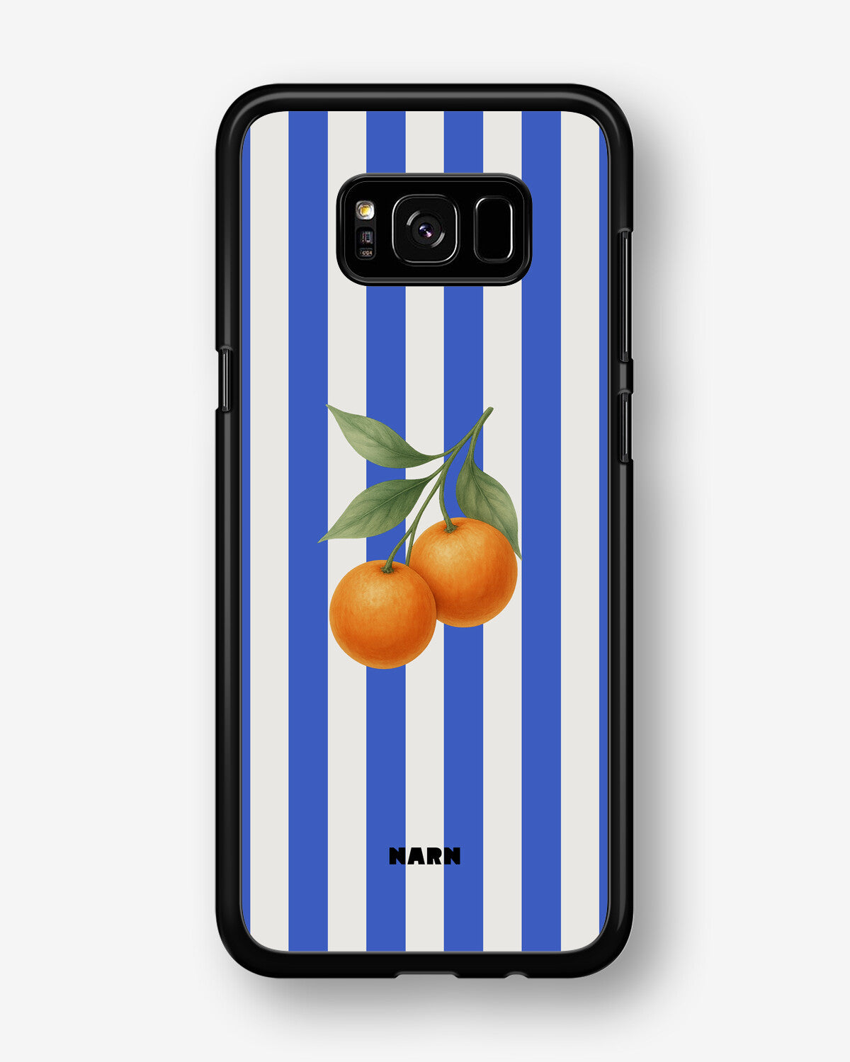 Samsung Galaxy S8 Plus Hard Case – Orange Stripes - View 1