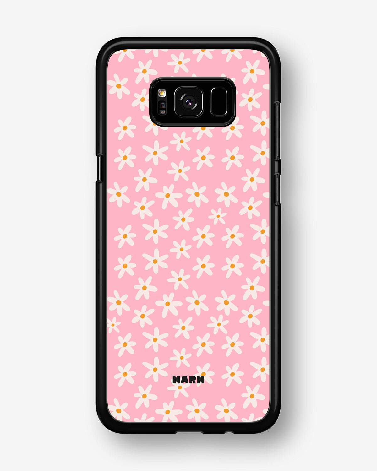 Samsung Galaxy S8 Plus Hard Case – Pink Daisy - View 1