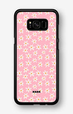 Samsung Galaxy S8 Plus Hard Case – Pink Daisy - View 1