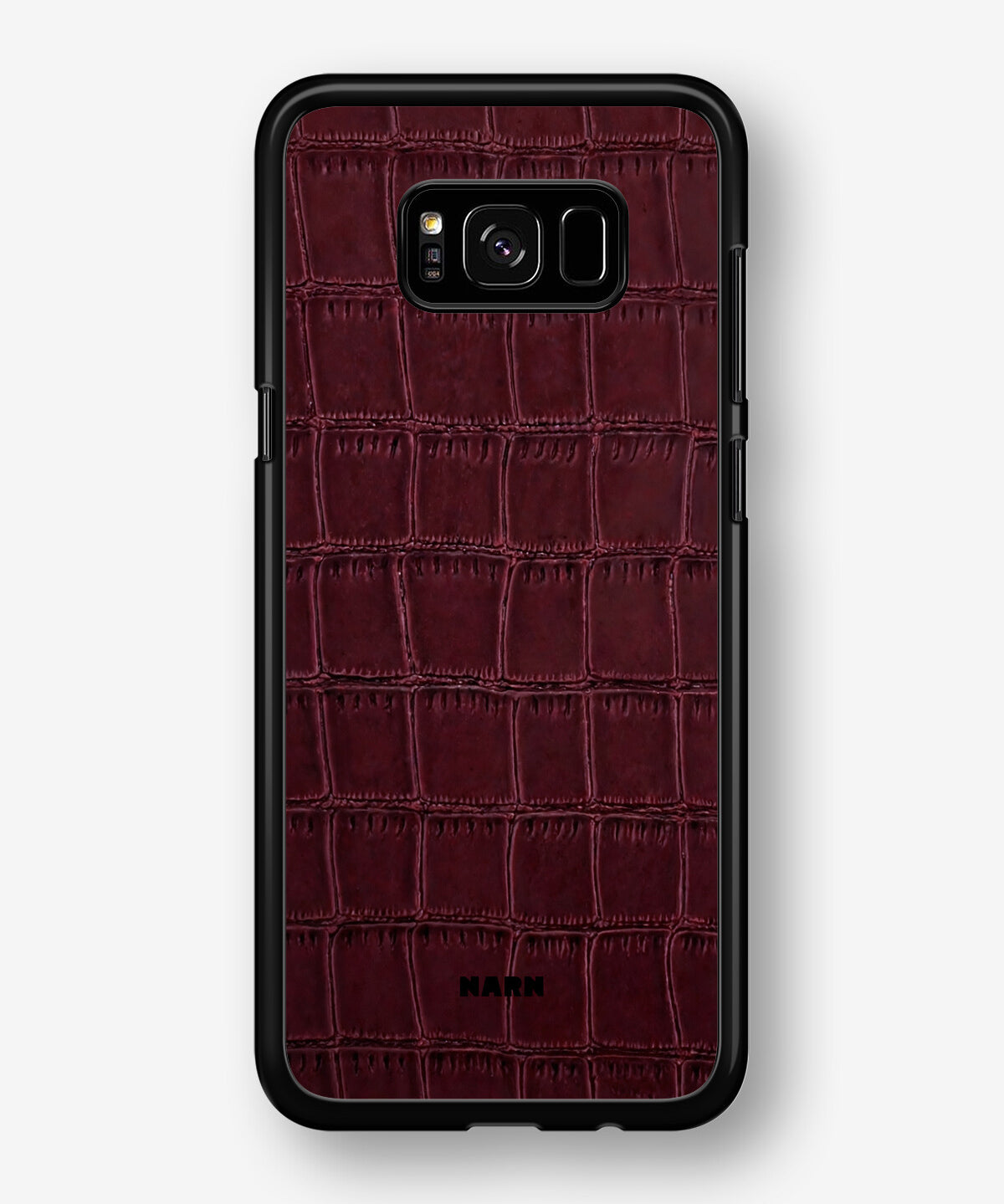 Samsung Galaxy S8 Plus Hard Case – Rouge Croc - View 1